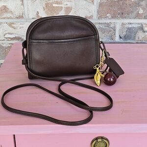Mini Coach Leather Bag